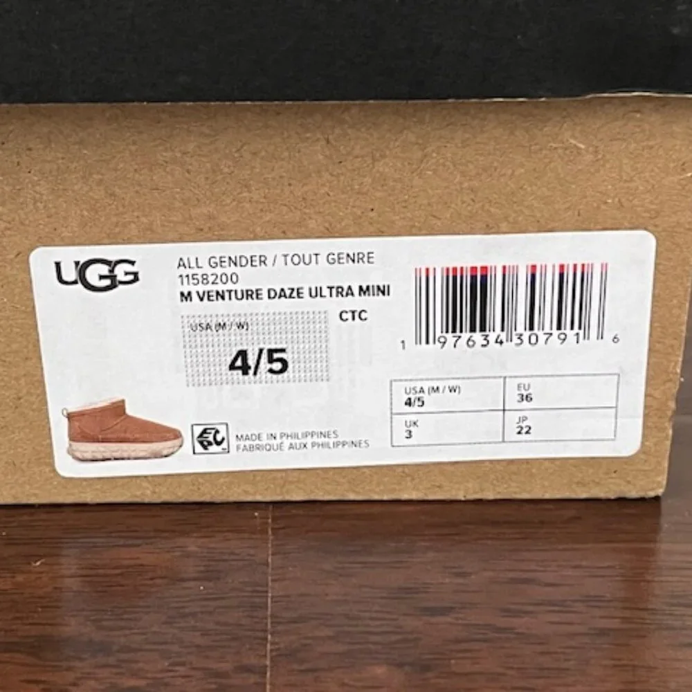 UGG Men's Venture Daze Ultra Mini Fashion Boot Men's Size 4 Woman's Size 5 - Picture 7 of 7